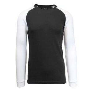 NEW - Galaxy by Harvic Men's Thermal Shirt with Contrast Raglan Trim